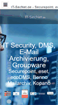 Mobile Screenshot of it-secnet.de