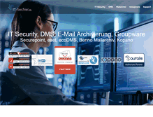 Tablet Screenshot of it-secnet.de